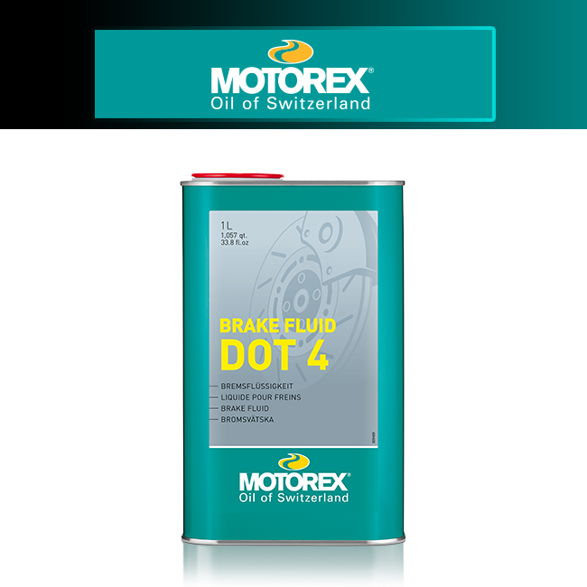 [MOTOREX] 모토렉스 오토바이 브레이크오일 BRAKE FLUID DOT4 1리터
